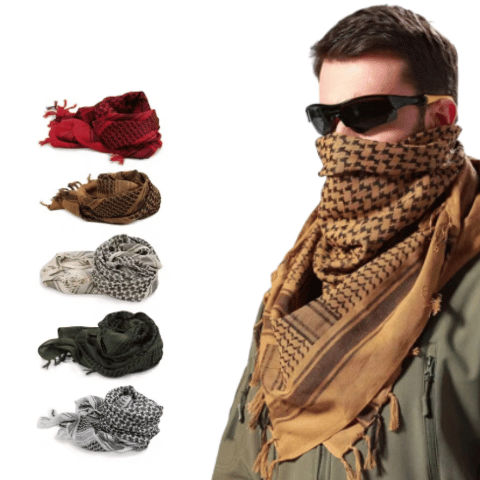 Tactical Scarf with Versatile and Comfortable Design