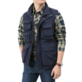 Waterproof Men's Military Vest with Strategic Pockets